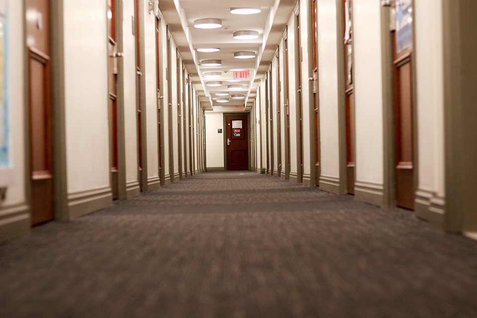 Door tags bearing East Asian names vandalized in residence halls