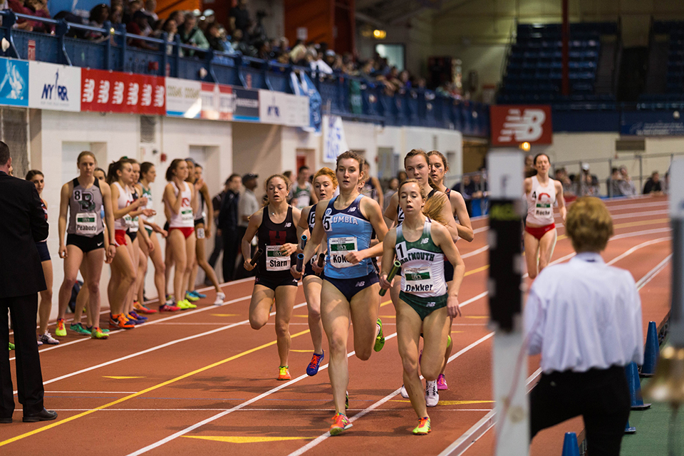 Track and field heads to Gotham Cup and Ivy trimeet