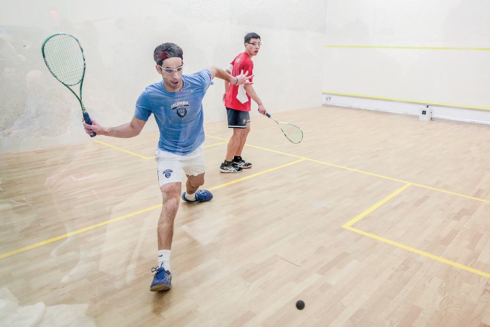 Men’s squash battles for its bestever finish following historic wins