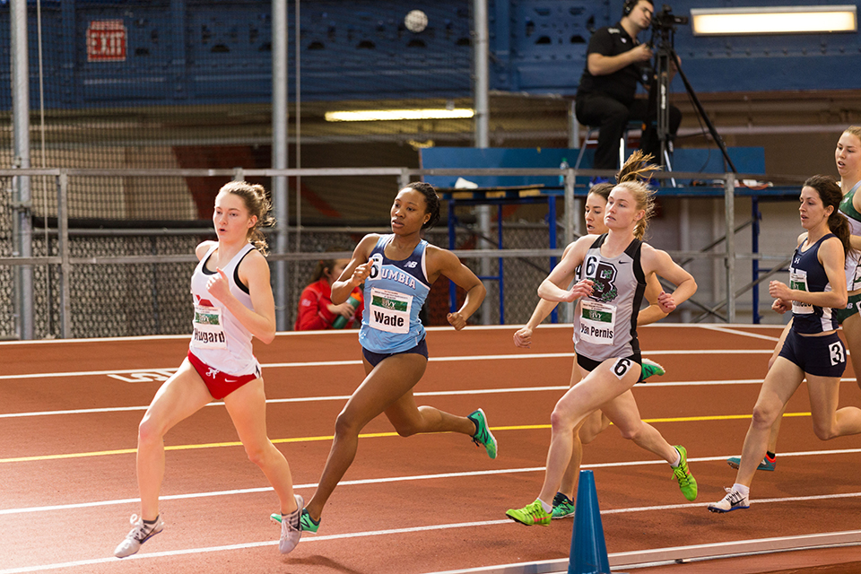 Indoor track and field finishes season at regional IC4AECAC meets in